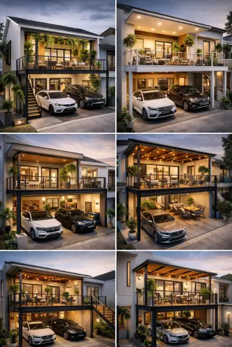 Mezannine Teras Rumah Keren di Sunter